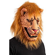 Carnival Toys Rubber Lion Mask - Carnival Mask
