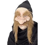 Smiffys Latex mask dwarf brown - Carnival Mask