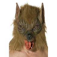 Smiffys Latex wolf mask with hair - Carnival Mask
