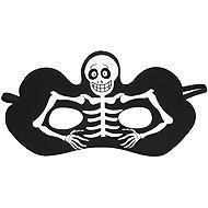 Widmann Skeleton scratcher black - Carnival Mask