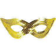 Widmann Scraper gold sequin - Carnival Mask