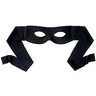 Widmann Bandit scarf black - Carnival Mask