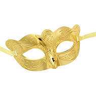 Widmann Golden ball scarf - Carnival Mask