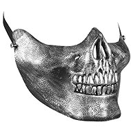 Widmann Silver grim reaper mask - lower part of skull - Carnival Mask