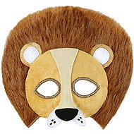 Widmann Plush lion mask - Carnival Mask