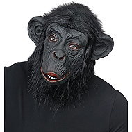 Widmann Latex monkey mask - Carnival Mask