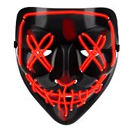GGV Scary glowing mask red - Carnival Mask