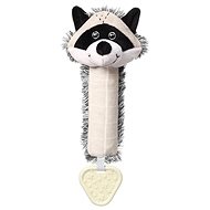 BabyOno Plush squeaky toy Racoon Rocky Raccoon, black and white - Soft Toy