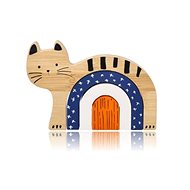 Adam Toys Wooden/bamboo folding game - Cat - Montessori Toy