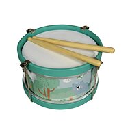 Adam Toys Wooden drum, Forest animals - mint - Toy Drum