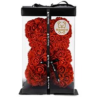 Classic Teddy Bear Rose 25 cm light red gift pack - Rose Bear