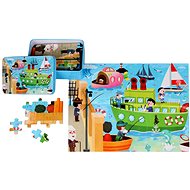 Merco Steamboat Puzzle 100 pieces, multipack 2 pack - Jigsaw Puzzle