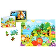 Merco Puzzle World of Animals 100 pieces, multipack 2 pack - Jigsaw Puzzle