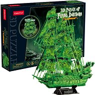 Cubicfun 3D puzzle Sailing Ship Flying Dutchman (glow in the dark) 360 pieces - 3D Puzzle