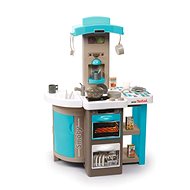 Smoby Tefal Bubble Foldable Electronic Kitchen Set, Blue - Play Kitchen