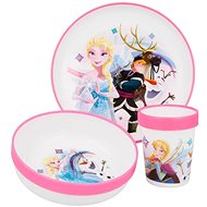 3-piece plastic set FROZEN - Dish Set