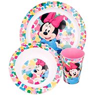 3-piece plastic set MINNIE - Dish Set