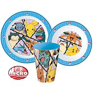 3-piece plastic set POKEMON - Dish Set