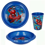 3-piece plastic set SPIDERMAN - Dish Set