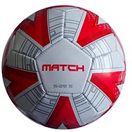 Acra míč kopací Match vel. 5 červený - Children's Ball