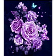 Gaira Rose with butterflies D0169 - Diamond Painting