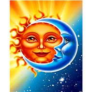 Gaira Sun and moon D4835 - Diamond Painting