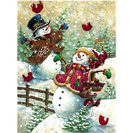 Gaira Snowmen D9015 - Diamond Painting