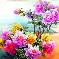 GAIRA Flowers D1146 - Diamond Painting