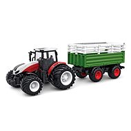 Amewi tractor with animal wagon, lights, sound 1:24 - RC Tractor