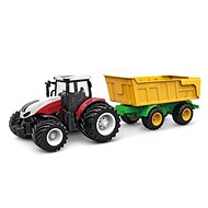 Amewi Tractor 2,4 Ghz with trailer, lights, sound 1:24 - RC Tractor