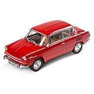 Skoda 1100MBX, 1969, red-orange - Metal Model