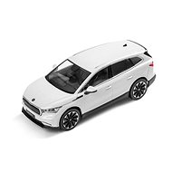 Skoda Enyaq iV, white Moon - Metal Model