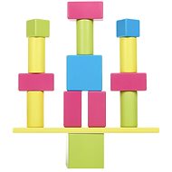 Building sets PONY wooden blocks coloured - Building Set