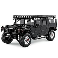 HGP Hummer H1 pro model 4WD 1:10 with all-metal chassis, black - Remote Control Car