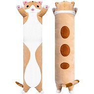 Aga4Kids Plyšový polštář Kočka hnědá, 110 cm - Soft Toy