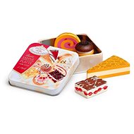 ERZI CZ Desserts in a tin box - Toy Kitchen Food