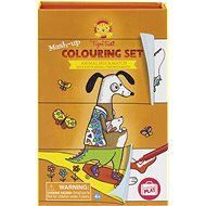 Tiger Tribe Mash-up Colouring Set Animal Mix Up - Colouring Book