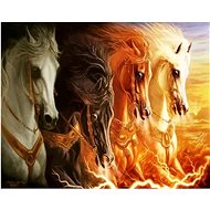 Gaira Horses M2108 - Painting by Numbers
