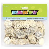 UNIQUE Pirate Coins - Treasure, 144 pcs - Party Accessories