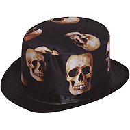 Guirca Hat top hat with skulls - Costume Accessory