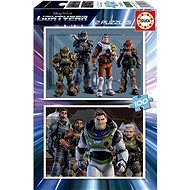 EDUCA Puzzle Buzz Lightyear 2 × 100 pieces - Jigsaw Puzzle
