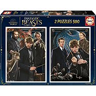 EDUCA Fantastic Beasts Puzzle 2 × 500 pieces - Jigsaw Puzzle