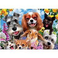 EDUCA Puzzle Selfie Pet Parade 200 pieces - Jigsaw Puzzle