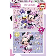 EDUCA Puzzle Minnie 2 × 48 pieces - Jigsaw Puzzle