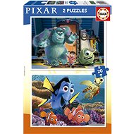 EDUCA Puzzle Disney Pixar 2 × 20 pieces - Jigsaw Puzzle