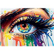YAZZ Puzzle Colored Eye 1000 pieces - Jigsaw Puzzle