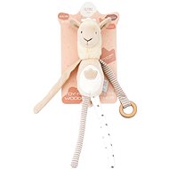 ELFIKI Eco Friendly Softies Magic Llama Rattle Sammy - Baby Rattle