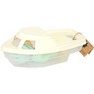 Elfiki Eco natural Set with boat - Sand Tool Kit