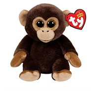 TY Monkey yellow eyes 24 cm - Soft Toy