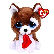 TY Dog with heart eyes 24 cm - Soft Toy